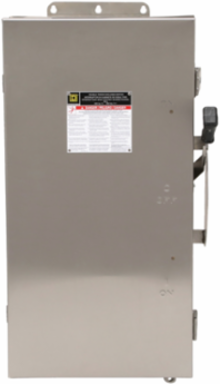 Double Throw Safety Switch 100A 600V 4-Pole NEMA 4/4X Stainless Steel