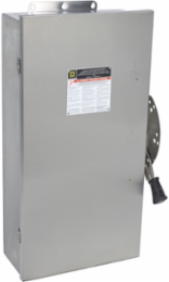 Double Throw Safety Switch 100A 600V 4-Pole NEMA 4/4X Stainless Steel