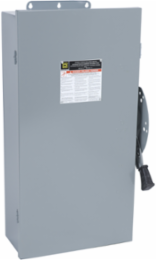 Double Throw Safety Switch, 100A, 600V, 6 Pole, NEMA 12