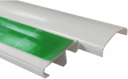 Dexson Trunking 40 x 12 mm Adhesive PVC 2 Compartments IP54