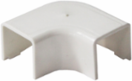 Dexson Bend 10 x 10 mm ABS + PC White, Flame Retardant HB UL 94
