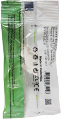 T-Piece 13x7 mm ABS + PC White, Flame Retardant, Green Premium