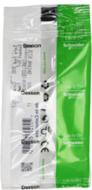 Dexson Stop End 13 x 7 mm ABS + PC White