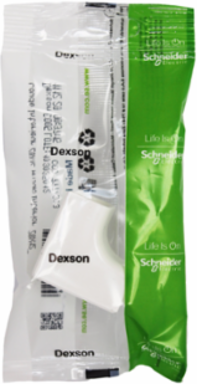 Dexson Internal Corner 20x12 mm ABS+PC White, Green Premium