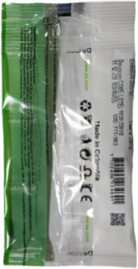 Dexson Stop End 20 x 12 mm ABS + PC White, Sustainable Green Premium