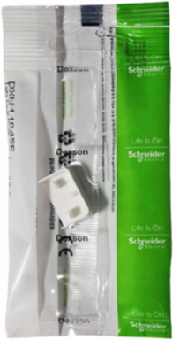 Dexson Stop End 20 x 12 mm ABS + PC White, Sustainable Green Premium