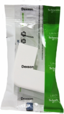 Dexson External Corner 20 x 20 mm ABS + PC, Flame Retardant