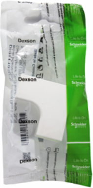 Dexson Internal Corner 20 x 20 mm ABS + PC, Green Premium Product