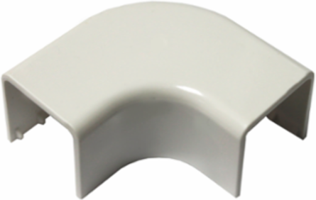 90 Bend 20 x 20 mm ABS + PC, Bending Radius 25 mm, IEC 61084-2-1