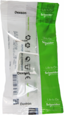 Dexson Joint Cover Piece 20x20 mm ABS+PC White, Green Premium Product