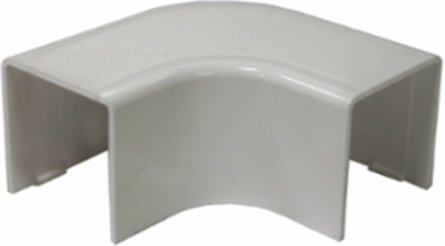 90 Bend 25 x 25 mm, ABS + PC Material, Flame Retardant