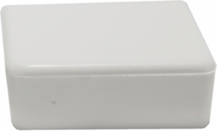 Dexson Stop End 25 x 25 mm ABS + PC White - Green Premium