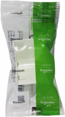 Dexson External Corner 32 x 12 mm ABS + PC White, Flame Retardant