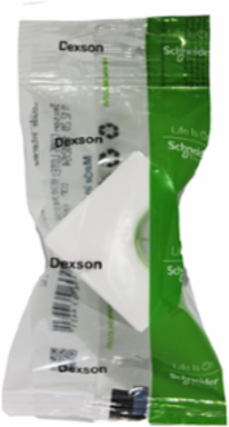Dexson Internal Corner 32x12 mm ABS+PC White, Green Premium