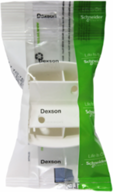 Dexson External Corner 40 x 12 mm, ABS + PC, Glossy Finish, IP40