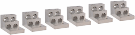 Lug Kit for LC1F780 Contactor, 6 Lugs, 1/0-750 MCM, 600V