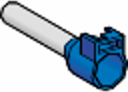 Linergy TR Cable Ends, Medium Size, 50 mm², Clip-In Type, Blue, Set of 20