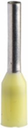 Linergy TR Single Conductor Cable Ends, Yellow, 0.25mm2, Medium Size, 10 Sets of 100