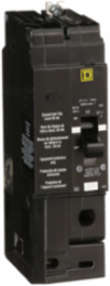 Mini Circuit Breaker 15A 1 Pole 277V AC 25 kA Max Bolt-On 30 mA GFCI