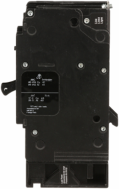 Mini Circuit Breaker 20A 1 Pole 277V AC Bolt-On 30mA Ground Fault
