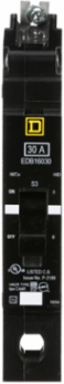 Mini Circuit Breaker 30A 1 Pole 600Y/347VAC Bolt-On