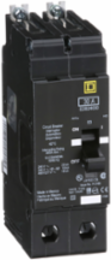 Mini Circuit Breaker, 30A, 2 Pole, 480Y/277 VAC, 25 kA Max, Bolt-On