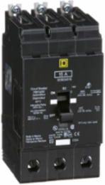 Mini Circuit Breaker, 15A, 3 Pole, 480Y/277V, 25 kA Max, Bolt-On