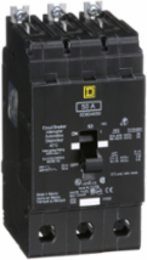 Mini Circuit Breaker 50A 3 Pole 480Y/277 VAC 25 kA Max Bolt-On