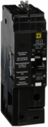 Mini circuit breaker, E-Frame, 20A, 1 pole, 277 VAC, 65 kA max, bolt on, 30 mA ground fault protection