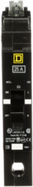 Mini Circuit Breaker 25A 1 Pole 277VAC 65kA Bolt-On