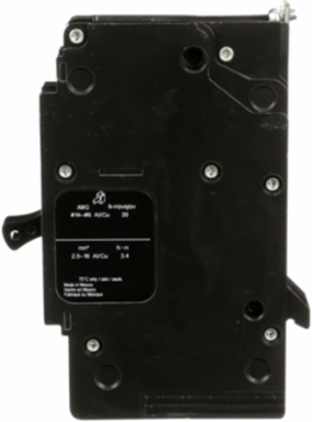 Mini Circuit Breaker 30A 1 Pole 277V AC Bolt-On with 30 mA Ground Fault Protection