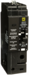 Mini Circuit Breaker 30A 1 Pole 277V AC Bolt-On with 30 mA Ground Fault Protection