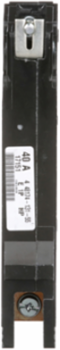 Mini Circuit Breaker, 40A, 1 Pole, 277V AC, Bolt-On, Thermal-Magnetic