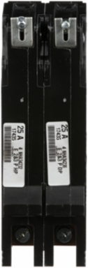 Miniature Circuit Breaker, 25A, 2 Pole, 480Y/277V AC, 65kA Max