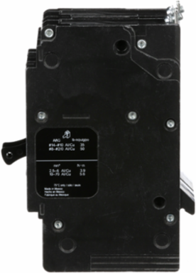 Mini Circuit Breaker, 45A, 2 Pole, 480Y/277V AC, Bolt-On
