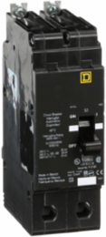 Mini Circuit Breaker, 45A, 2 Pole, 480Y/277V AC, Bolt-On
