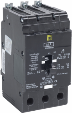 Mini Circuit Breaker, 110A, 3 Pole, 480Y/277V AC, Bolt-On