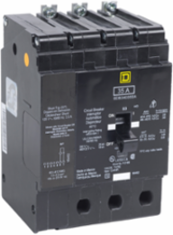 Mini circuit breaker, E-Frame, 30A, 3 pole, 480Y/277VAC, 65kA max, bolt on, shunt trip [TAA]