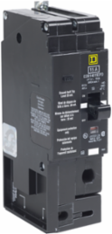 Mini Circuit Breaker 20A 1 Pole 277V AC 100 kA Max with 30 mA GFCI