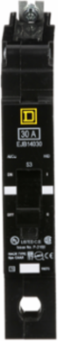 Miniature Circuit Breaker 30A 1 Pole 277V AC 100kA Max Bolt-On
