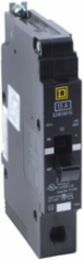 Mini Circuit Breaker 15A 1-Pole 600Y/347 VAC Bolt-on
