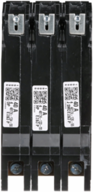 Miniature Circuit Breaker, 40A, 3 Pole, 480Y/277 VAC, 100 kA Max, Bolt-On