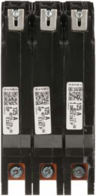 Mini Circuit Breaker 125A, 3 Pole, 480Y/277V, 100kA max, Bolt-On