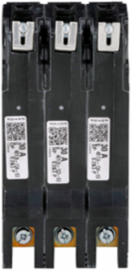 Mini Circuit Breaker, 30A, 3 Pole, 600Y/347 VAC, Bolt-On, 100 kA Max