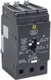 Mini Circuit Breaker 40A 3-Pole 600Y/347VAC 100 kA Max Bolt-On