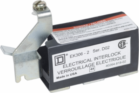 Safety switch accessory, 60A, heavy duty, series E1-E2, two electrical interlock