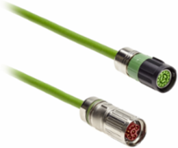 Encoder Cable 5 Meter, M17 to S615, Metal Construction