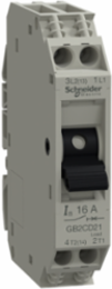 TeSys GB2 Circuit Protector, 1P + N, 16A, Magnetic Trip 220A, IP20