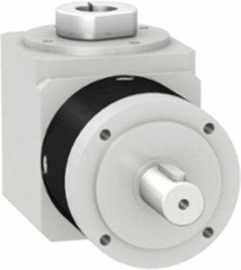 Angular Planetary Gearbox, 80 mm, Straight Teeth, Torque 120 N.m, Reduction 12:1