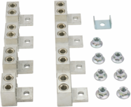 Safety Switch Lug Kit, 400A/600A, Qty 8, Halogen Free, AWG 1/0-600 Kcmil